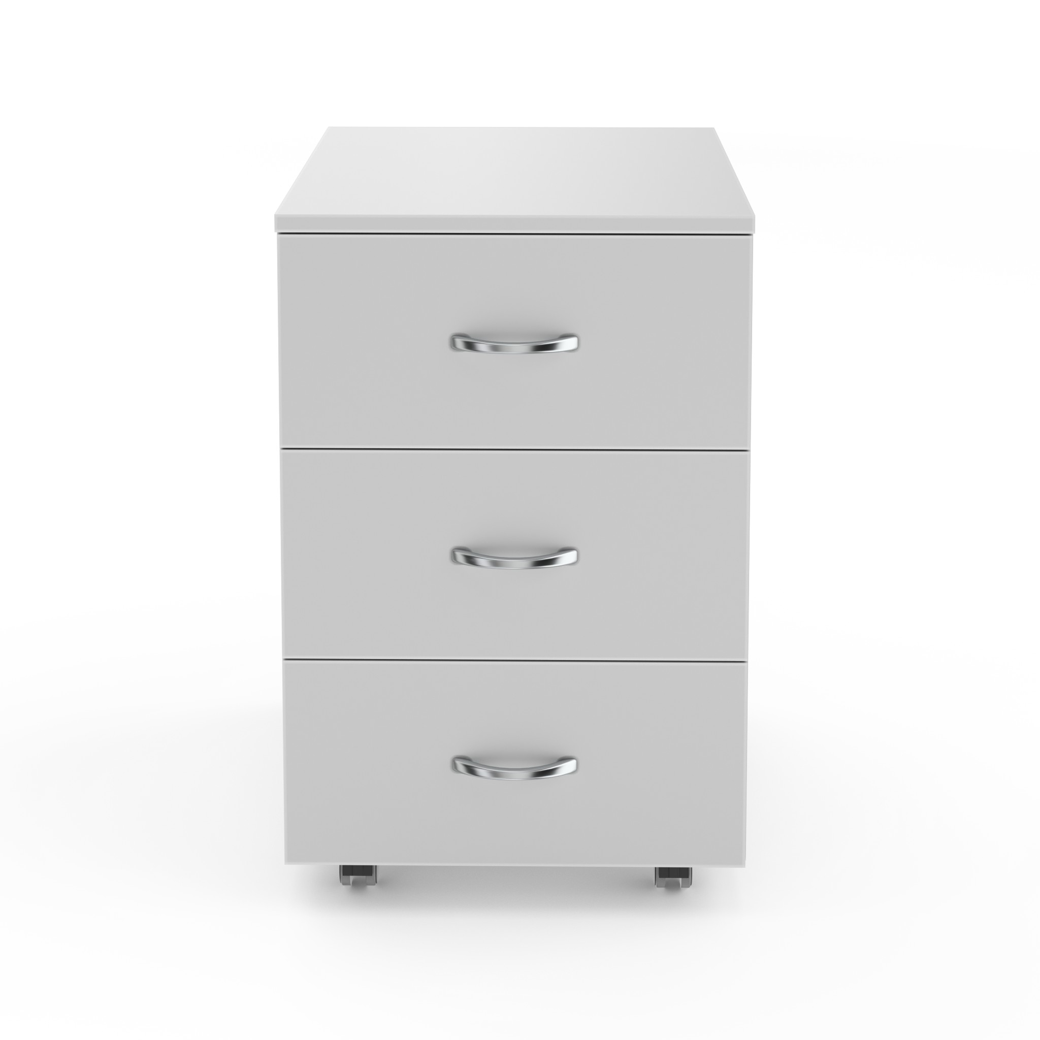 Подкатная тумба с 3 ящиками НВ-400 ТЯ (420×460×650)