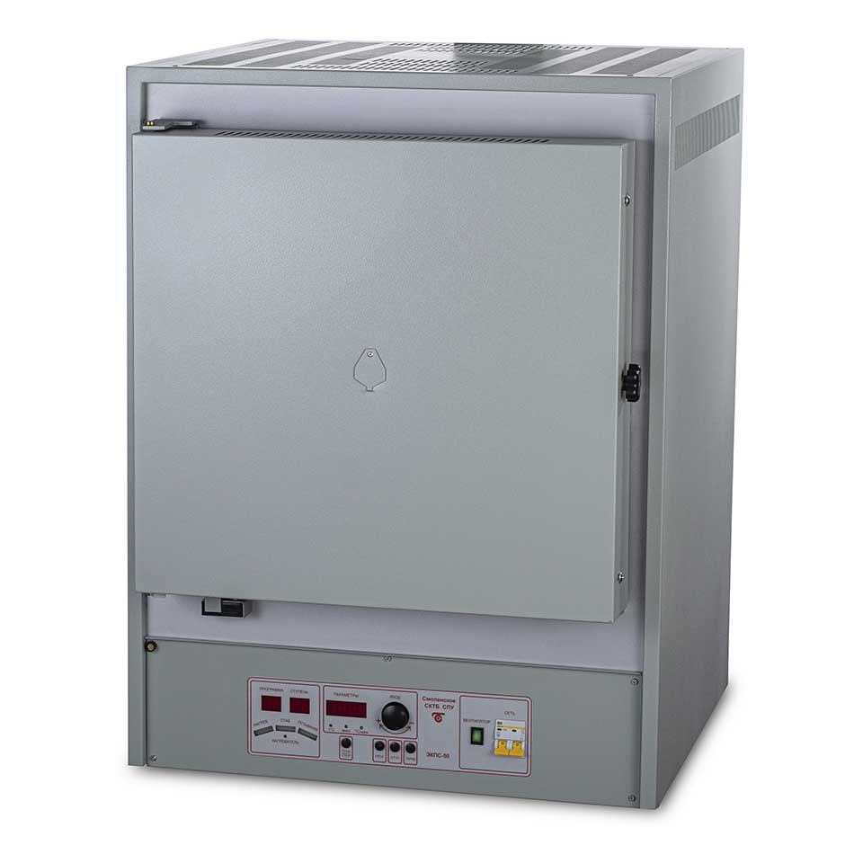 Муфельная печь ЭКПС-50 СПУ мод. 5006 (+200...+1300 °С, многоступенч.регулятор, без вытяжки)