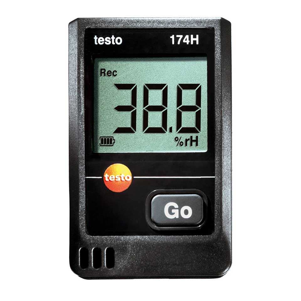 Мини-логгер данных температуры и влажности Testo 174 H (USB-интерфейс)