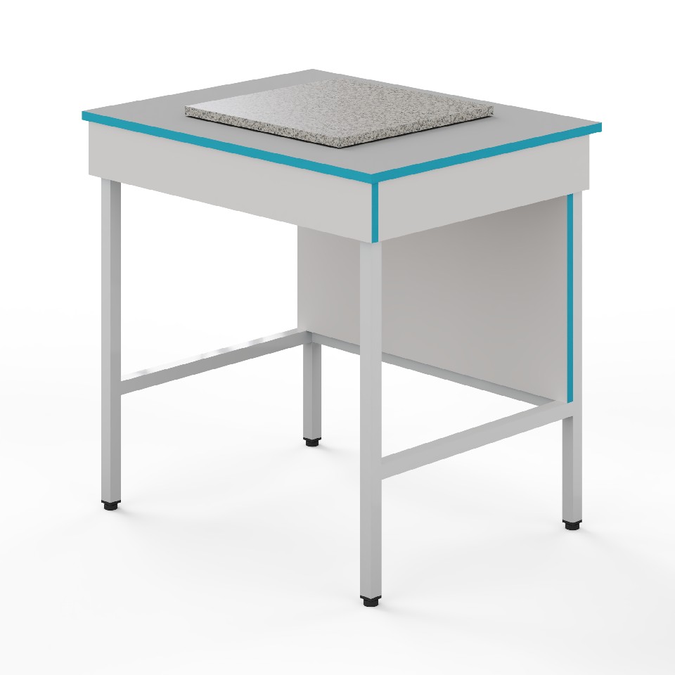 Антивибрационный стол для весов СВ НВК 750 Г (750×600×750)