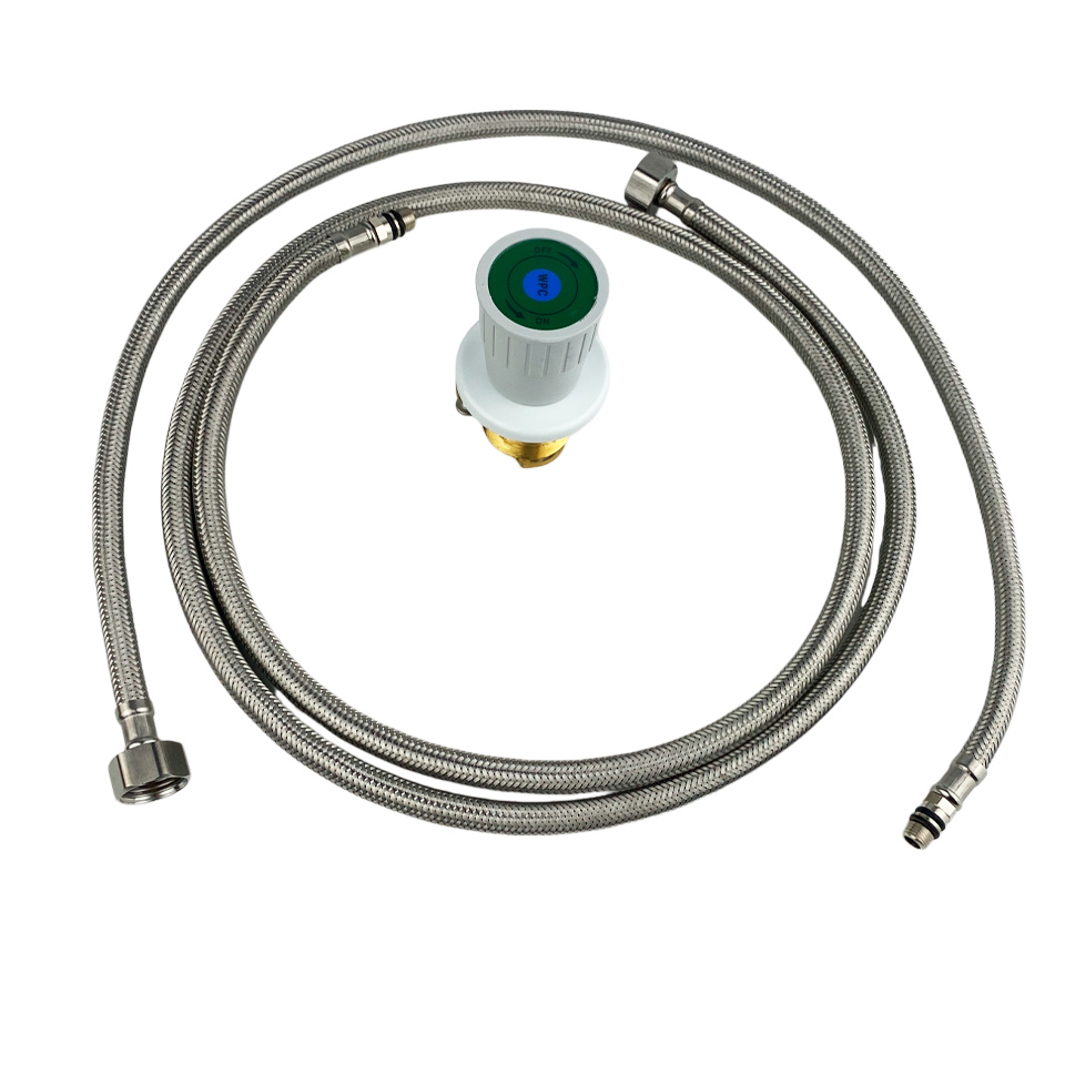 Лабораторный вентиль для воды выносного крана Stegler VV-35 (латунь, d 35 мм)