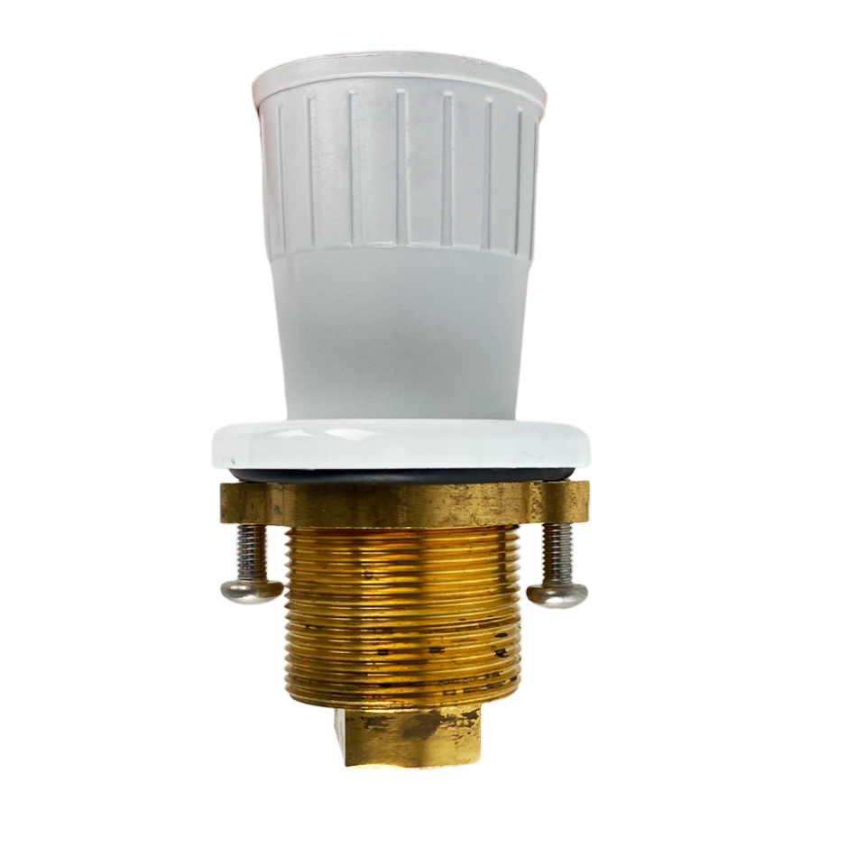 Лабораторный вентиль для воды выносного крана Stegler VV-35 (латунь, d 35 мм)