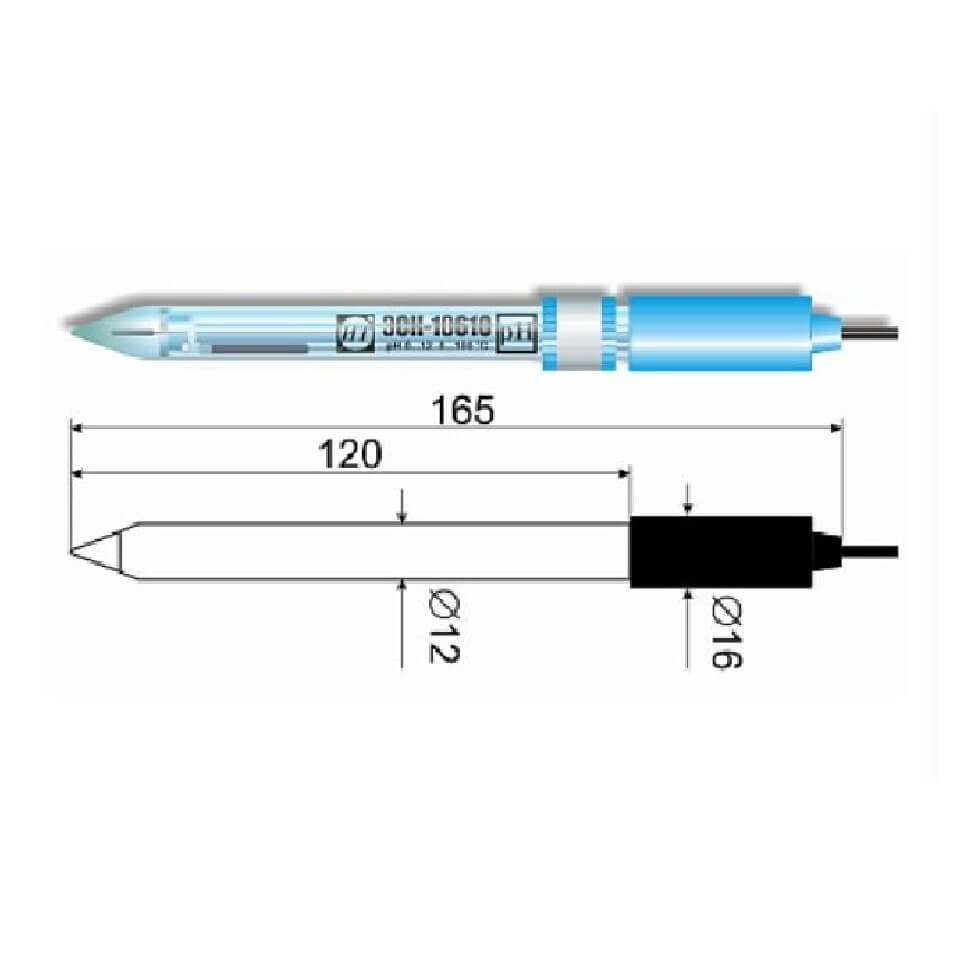 Электрод комбинированный ЭСК-10610/7 (стеклянный)