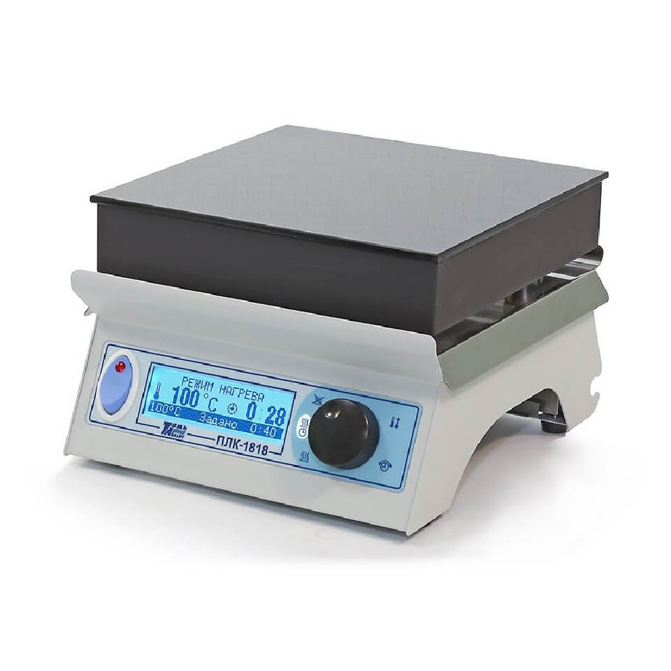 Нагревательная плита ТомьАналит ПЛК-1818 (500 °C, 180×180 мм, стеклокерамика)