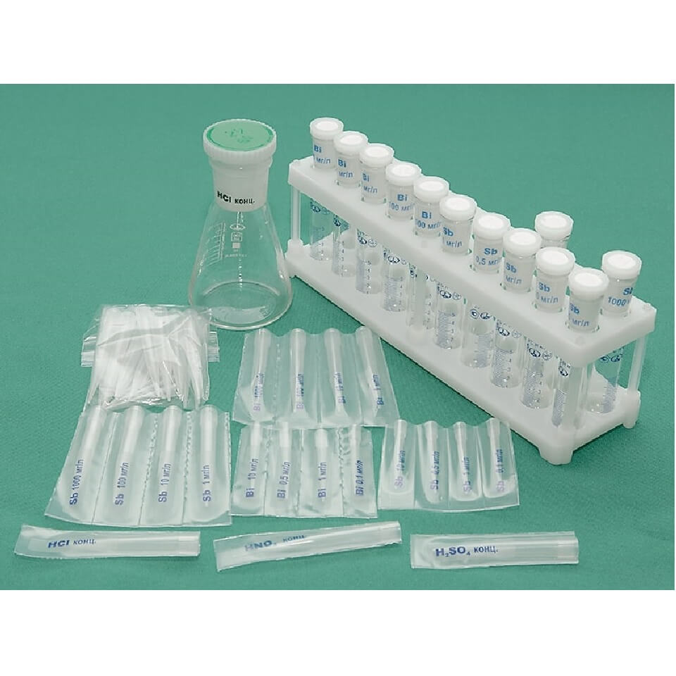 Комплект посуды для определения сурьмы и висмута (для анализатора ТА-Lab)