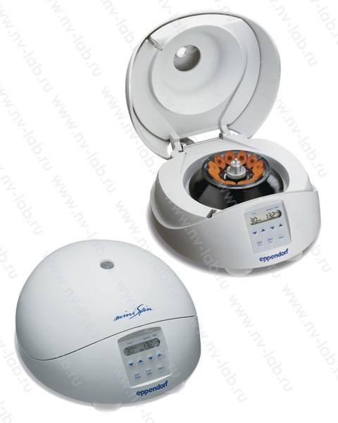 Центрифуга Eppendorf MiniSpin для микропробирок 1,5/2,0 мл, 12 мест, до 13 400 об/мин