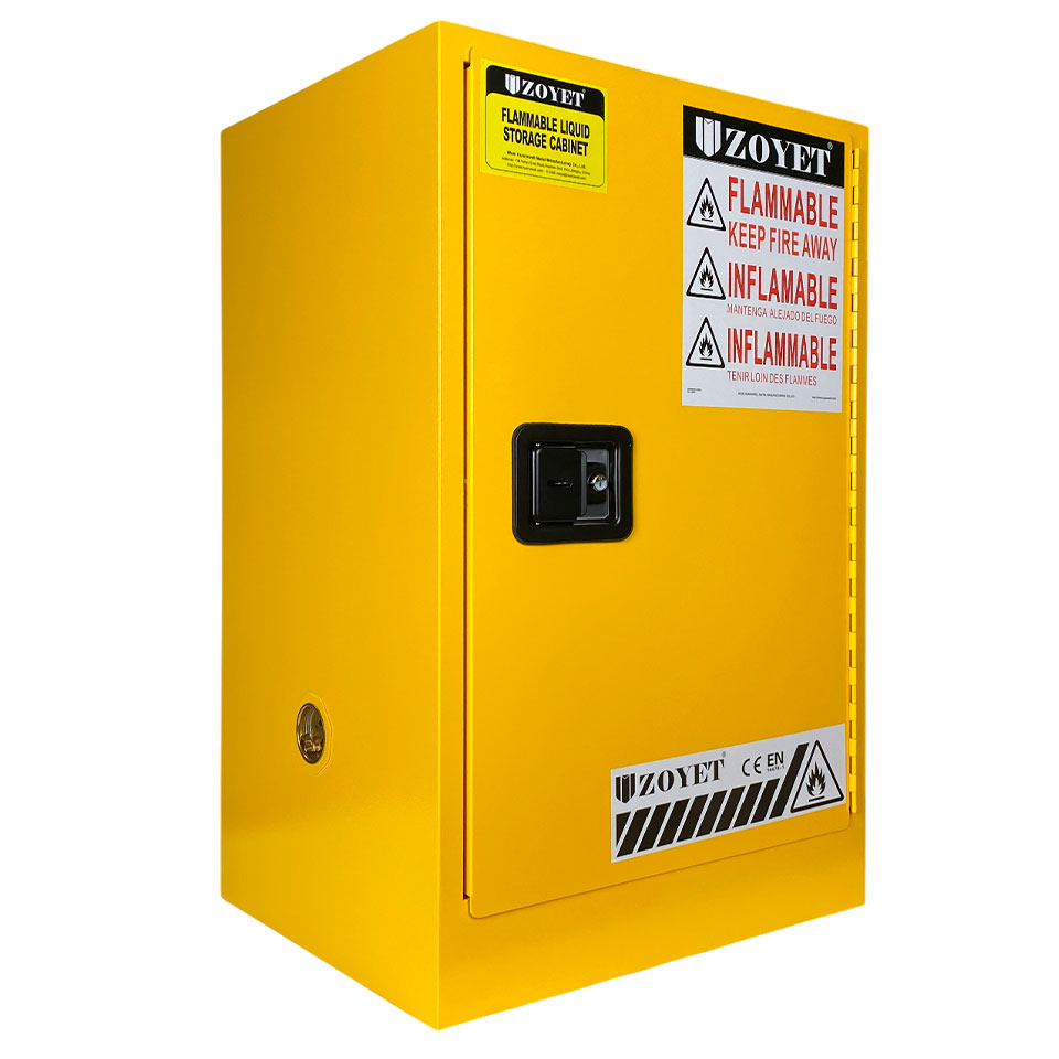 Металлический шкаф для хранения ЛВЖ 45 л (590×460×890 мм)