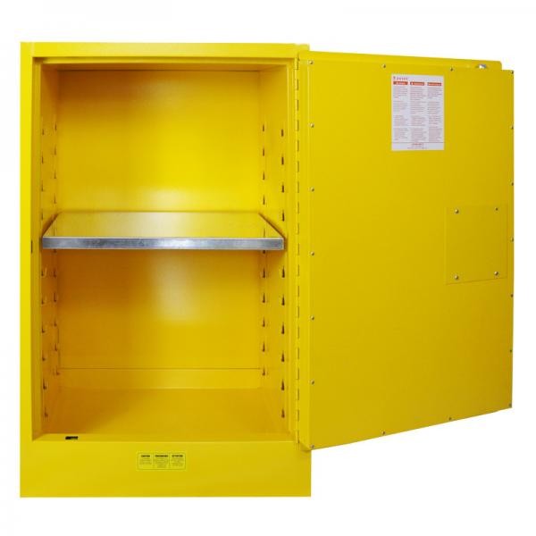 Металлический шкаф для хранения ЛВЖ 45 л (590×460×890 мм)