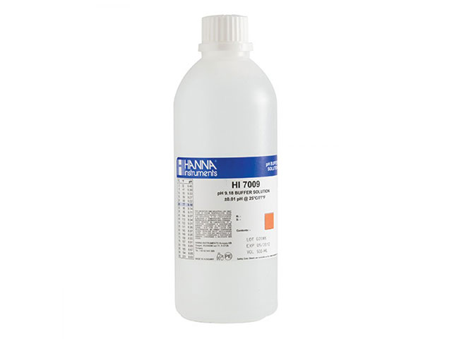 Раствор для калибровки HANNA HI 7009L (pH-9,18, 500 мл)