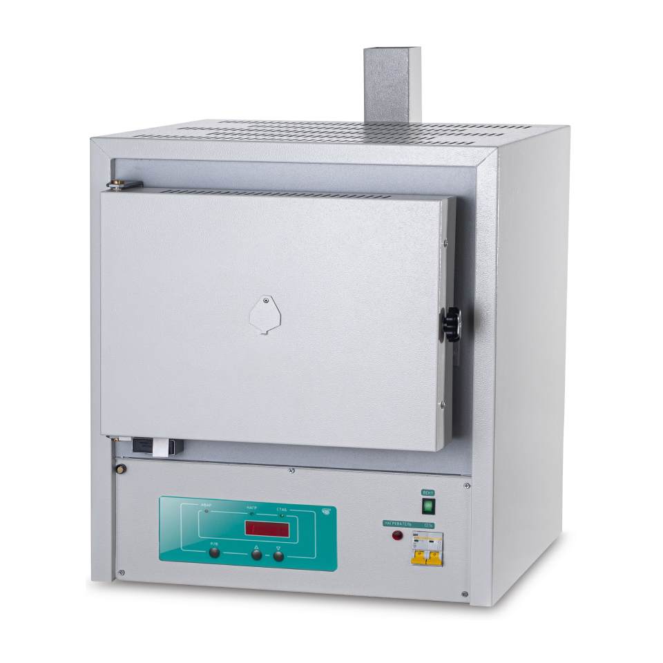 Муфельная печь СПУ ЭКПС-10 (+50...+1100 °C, одноступ.регулятор, с вытяжкой)
