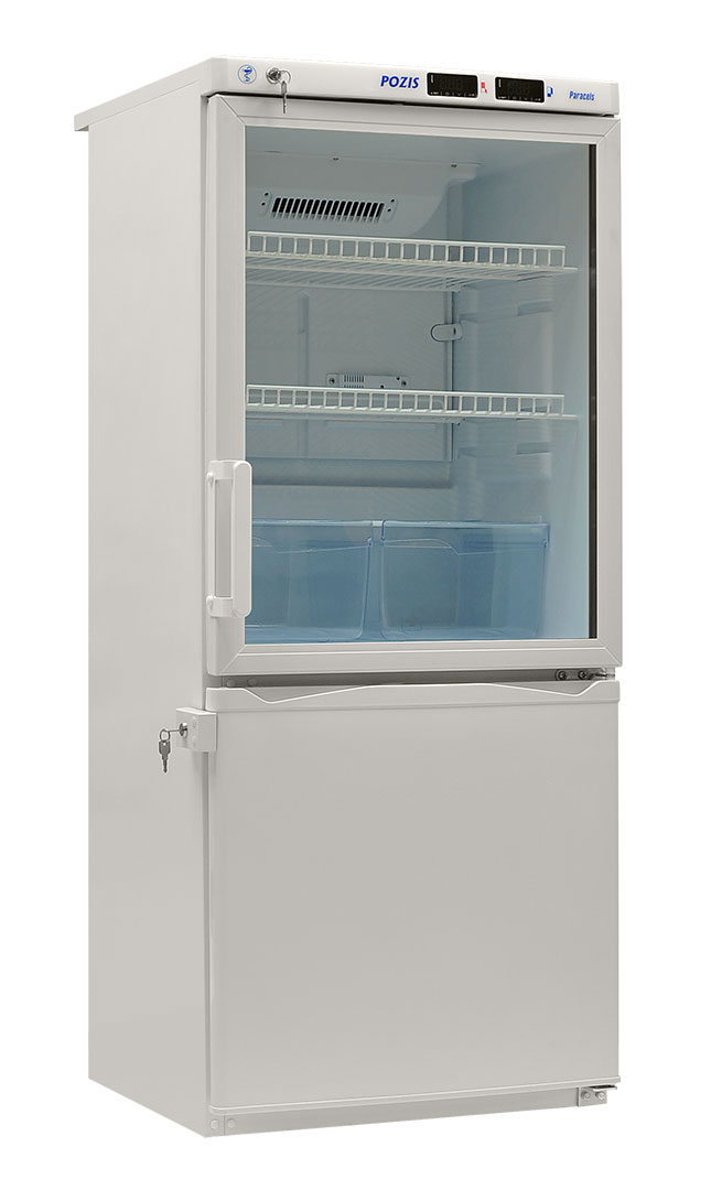 Холодильник лабораторный POZIS ХЛ-250 (250 л, +2...+15 °C, дверь - тонированное стекло)